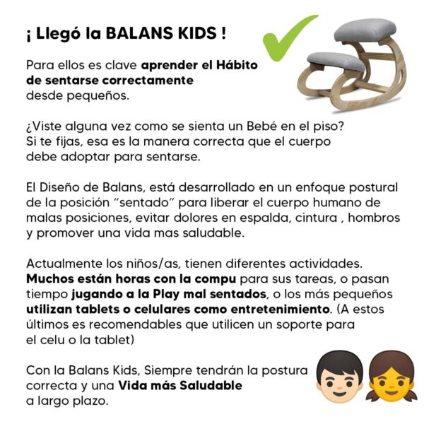 Silla Postural Balans Kids - Image 3