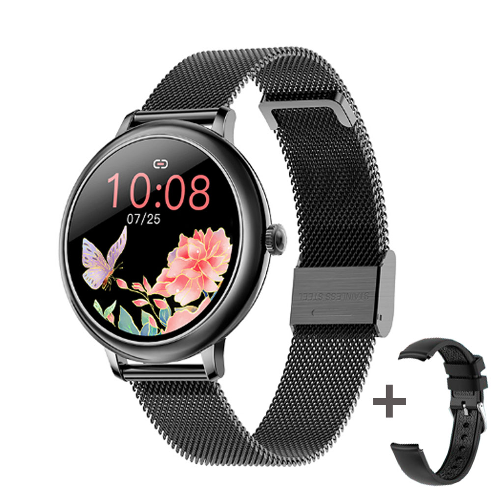 Smartwatch metalico mujer sales