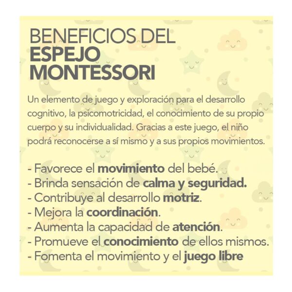 ¡OFERTA! Espejo Acrílico Montessori 55x45 - Image 5