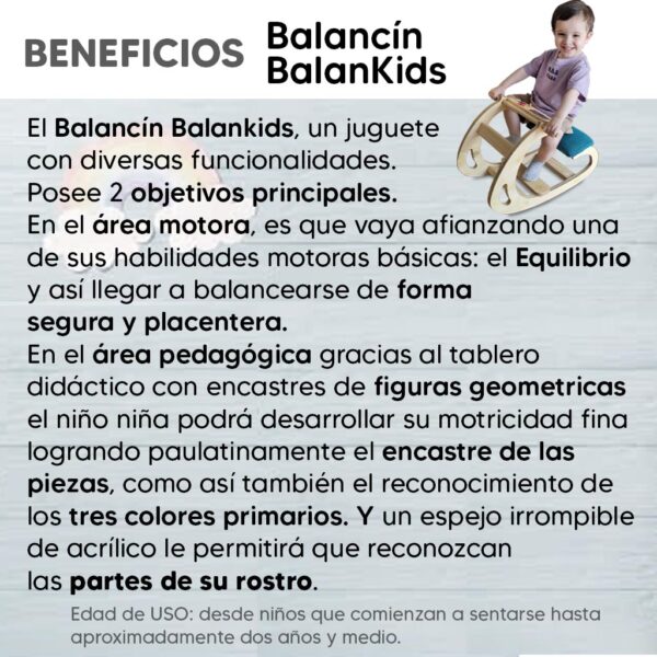 ¡OFERTA! Balancín Mecedor Montessori - Image 9